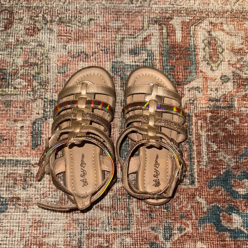 Target Metallic Kids Sandals